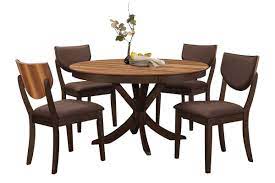 Turner Round Dining Table 4 Side Chairs At Gardner White Round Dining Room Sets Round Dining Table Sets Round Dining Room