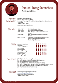Berikut adalah contoh cv (curriculum vitae)formal, kreatif, menarik, bahasa inggris, bahasa indonesia, dan surat lamaran/application letter. Download Curriculum Vitae Untuk Magang