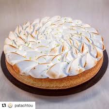 Repost Patachtou Tarte Citron Meringuee Pate Sucree Vanille Biscuit Moelleux Citron Cremeux Yuzu Meringue Citronnee Desserts My Recipes Recipes