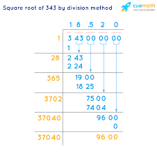 Year 343 (cccxliii) was a common year starting on saturday (link will display the full calendar) of the julian calendar. Square Root Of 343 How To Find The Square Root Of 343