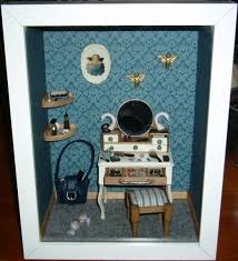 Miniatures Maison De Poupee Vitrine Miniature Poupee