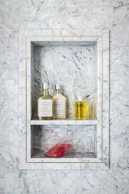 10 Looks To Love Gold Grout Insets The Ace Of Space Shower Niche Tile Shower Niche Marble Shower Tile