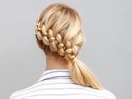 A four strand braid is only slightly more complicated than a three strand braid. Try This The Four Strand Braid Made Easy Ish More