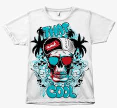 That Ain T Cool Skull T Shirt Design Graffiti Shirt 1024x1024 Png Download Pngkit