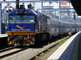 The Indian Pacific A Named Passenger Train In Australia Indian Railways Luxury Train Train