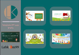 Meski enak, 7 jajanan sekolah tak sehat picu berbagai penyakit. Template Ppt Lucu Gratis Dari Labkom99 Cocok Untuk Anak Sd