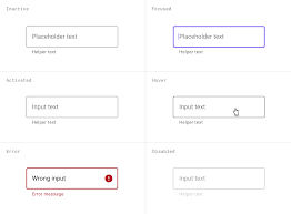 Text Fields Material Design