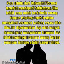 Nia begitu menyesal telah melakukan perbuatan hina itu. Lelaki Curang Mati Cepat Cinta Suami Isteri Facebook