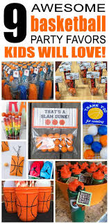 Basketball Party Favor Ideas Party Favors For Kids Birthday Basketball Birthday Party Favors Sports Party Favors