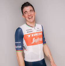 The 25 years old danish cyclist. Mads Pedersen Trek Race Shop