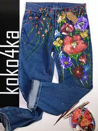 Blots Jeans Spray Paint Paint Splatter Jeans Festival Clothing Etsy Painted Jeans Painted Clothes Paint Splatter Jeans