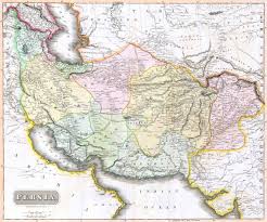 Persia Map 1814 Mapas Island Venezuela