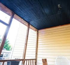 Check spelling or type a new query. Covered Porch With Navy Blue Ceiling Updates