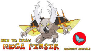 How To Draw Mega Pinsir From Pokemon Pokemon Drawings Pokemon Pokemon Coloring
