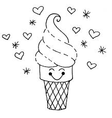 Why color one food themed coloring page if you can color 5! Get This Kawaii Food Coloring Pages 8210l