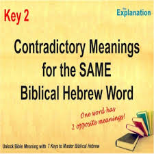 Understanding object anchors best practices for using anchor links. Contradictory Meanings For A Unique Biblical Hebrew Word Unlocks Bible Meaning By The Explanation Podcast A Podcast On Anchor