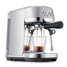 It is now possible to buy nespresso® compatible capsules so as to serve a single 40ml espresso or a double. The Bambino Plus Breville