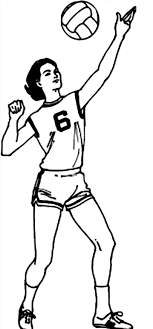 Hello kitty coloring pages top 25 mickey mouse coloring pages for kids: Free Printable Volleyball Coloring Pages For Kids