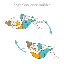 Extend your right leg behind you and kick back. Supine Pose Crunches Variation Alternative Elbow Knee Flow Yoga Yoga Sequences Benefits Variations And Sanskrit Pronunciation Tummee Com