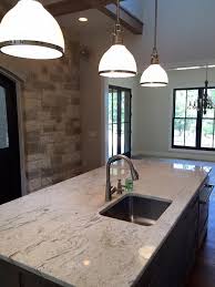 Light Granite River White Granite Kitchen Island Countertop Remodel Home Granite Kitchen Island Granite Countertops Kitchen Kitchen Remodel Countertops