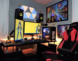 A Different Color Scheme And A Lot Of Influence From This Community Best Computer Chairs Gaming Room Setup Bedroom Color Schemes