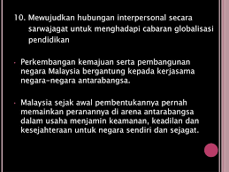 Pada aspek ekonomi, globalisasi mengacu pada perubahan yang terjadi pada mekanisme pertukaran barang dan jasa. Ppt Globalisasi Cabaran Pendidikan Powerpoint Presentation Free Download Id 3456090