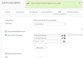 Ntp Time Sync Is Not Working Feedback And Issues Sfos V18 Early Access Program Read Only Sophos Community