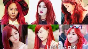 All orders are custom made and most ship worldwide within 24 hours. Who Rocks Red Hair Kpop Female Edition Updated