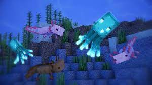 You can do this by following a simple process: Minecraft Glow Squid And Axolotl 1 17 Fun Yay By Flowerscow On Deviantart