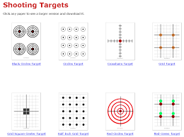 Https Www Printablepaper Net Category Targets Shooting Targets Target Red Green