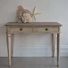 Desk, gustavian style, 19th century. Swedish Gustavian Style Desk Or Side Table