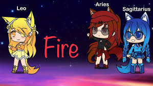 Gacha Life Zodiac Signs Leo And Sagittarius Aries And Leo Zodiac