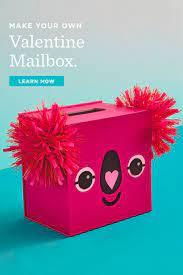 Who doesn't love valentine's day?! Diy Koala Valentine Box Make Yours With Our Free Template Girls Valentines Boxes Kids Valentine Boxes Valentine Card Box