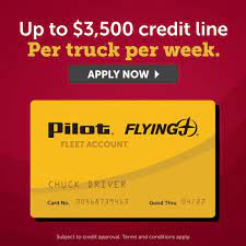Earn 1 shower credit per 50 gallon fill up or ½ credit. Pilot Flying J Pilot Flying J Fleet Card Facebook
