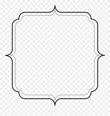 Photo, sketch and paint effects. Scroll Frame Png Simple Border Frame Clipart Transparent Png 99565 Pinclipart