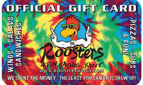 Some of the gift cards can only be used at specific retail stores, but some can be used in many different stores that accept credit cards. Check Card Balance Roosters Wings