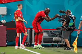 Romelu lukaku was the star of the night with a wonderful brace. Chris Chris I Love You Romelu Lukaku Dedicates Belgium Opener To Inter Team Mate Eriksen Saty Obchod News
