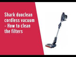 For your shark vacuum to work efficiently, you should clean it at least once a month. Shark Duoclean Cordless Vacuum How To Clean The Filters 7305997 Youtube
