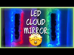 Led Cloud Mirror Giveawaywinner Youtube Diy cloud wall | tiktok made me do it.