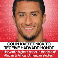 Former NFL quarterback Colin Kaepernick is among eight people being honored  by Harvard University for their contributions to black history and culture,  the university announced. MORE: http://bit.ly/2QSYdwn