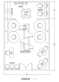 5 Amazing Salon Floor Plan Designs Beauty Salon Design Salon Design Hair Salon