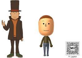 Nintendo Mii Professor Layton By Supercaptainn On Deviantart
