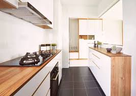 The dining area is combined with the kitchen by adding an island. Galley Kitchen Ideas For Hdb Homeowners Nestia