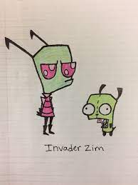 Invader zim bad oc 15 player public game completed on april 17th, 2019 402 2 1 day. A Somewhat Old Invader Zim Drawing I Drew Invaderzim