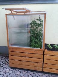 Gewachshaus Auf Hochbeet Garten Hochbeet Balkon Selber Bauen Garten