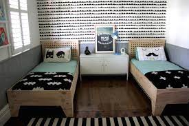 Playful imaginations need playful spaces. Modern Shared Big Kids Room For 2 Boys Kids Bedroom Designs Big Kids Room Boys Shared Bedroom