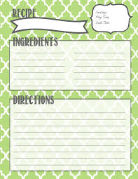 Recipe Binder Printables Recipe Binder Printables Recipe Book Diy Recipe Binder