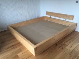 Massivholzbett F L E C K I Bettgestell Fur Wasserbett Balkenbett Cama De Madeira Decoracao Estrados