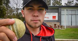 Callum Wheeler impressed by new environment at the Ulverstone Cricket Club 