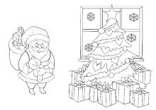 Ausmalbilder Zu Weihnachten Weihnachtsmann Nikolaus Und Adventszeit